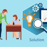 解決に向かって勉強する人