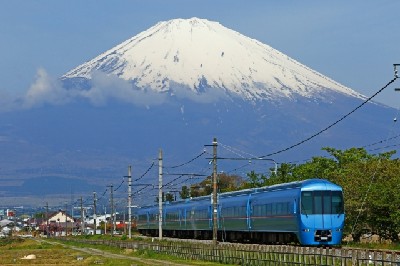 御殿場線と富士山