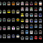 首都圏のおもな電車