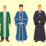 宗教衣装のイラスト